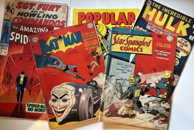 assorted comic books