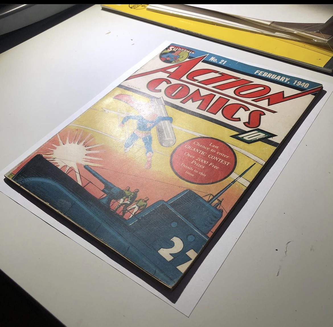 Action Comics 21 restored